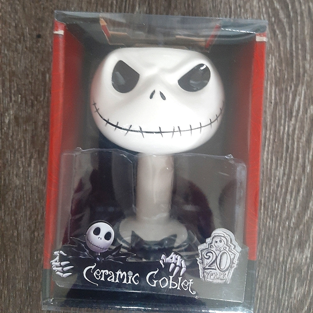 Nightmare before Christmas ceramic goblet